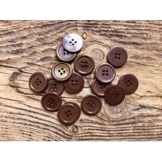 Пуговица арт. MX 1654/Brown/40L